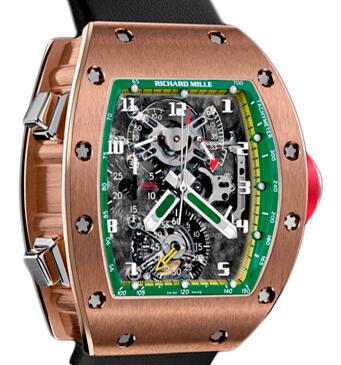 Richard Mille RM 008-V2 Felipe Massa Rose Gold Watch Replica
